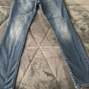 Old Navy-Rock Star Skinny Legging-Jeans-8" Rise - size 10 reg-color medium blue